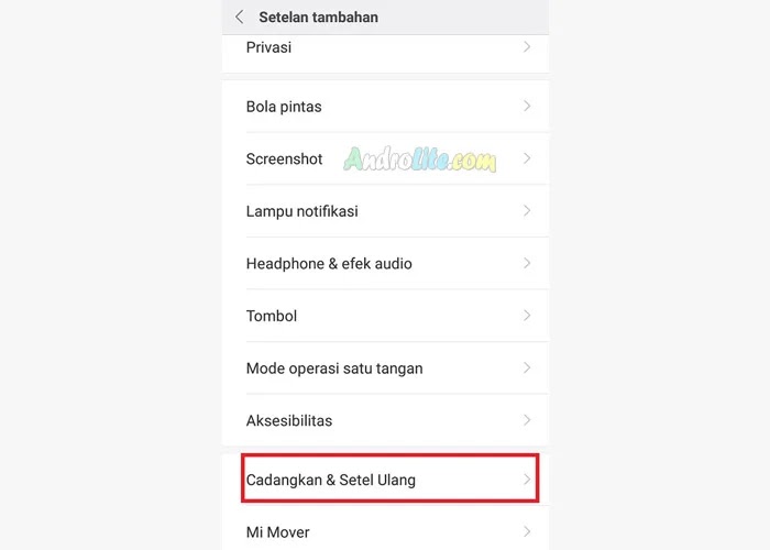 Cara reset sandi gmail