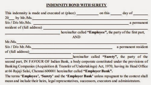 service-bond-agreement-in-banks,how much amount to pay for banks,bond amount in banks,service bond format