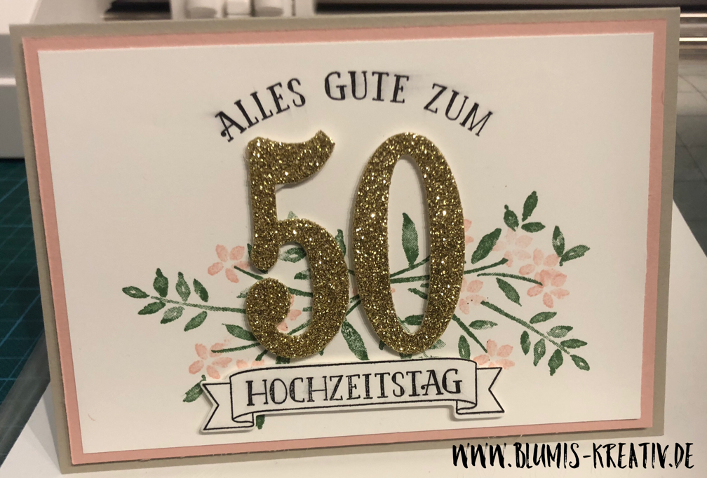 Karte Zum 50 Hochzeitstag