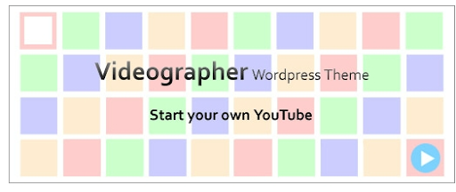 Videographer WordPress Theme. Start Your Own Video Blog | Zoomstart