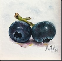 Blueberries with Stem 1