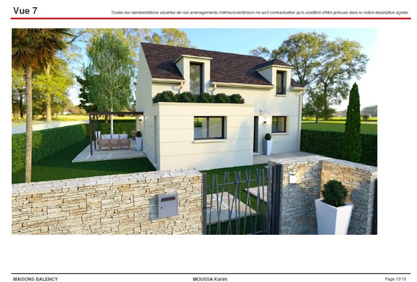  Vente Terrain + Maison - Terrain : 369m² - Maison : 100m² à Ormoy (91540) 