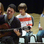 Francisco Moreno Vayá, guitarra, en el Certamen Trujamán de Poesía y Guitarra para Jóvenes