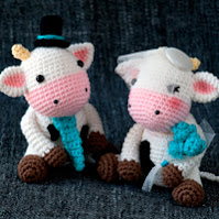 Cake Topper Vacas