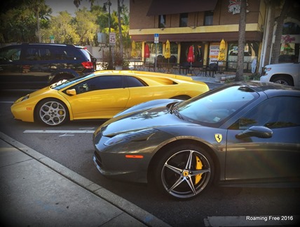 Spotted a couple sportscars in the parking lot