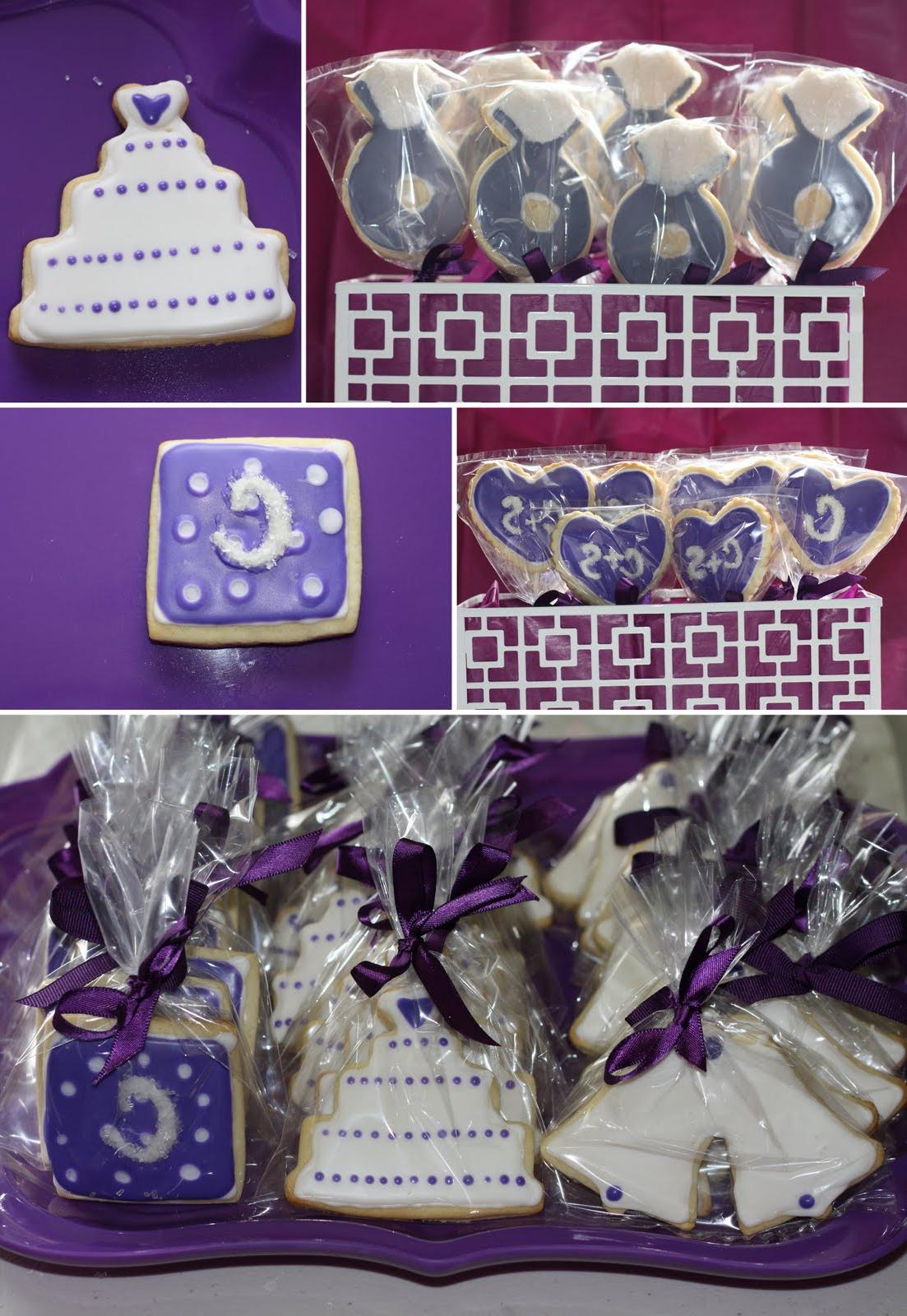 purple wedding cakes bling