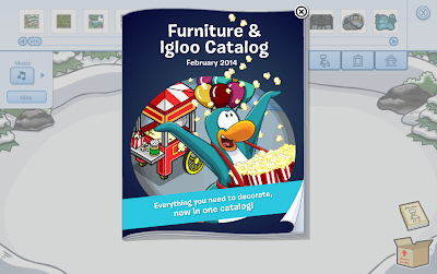 Club Penguin: Furniture and Igloo Catalog February 2014 Cheats