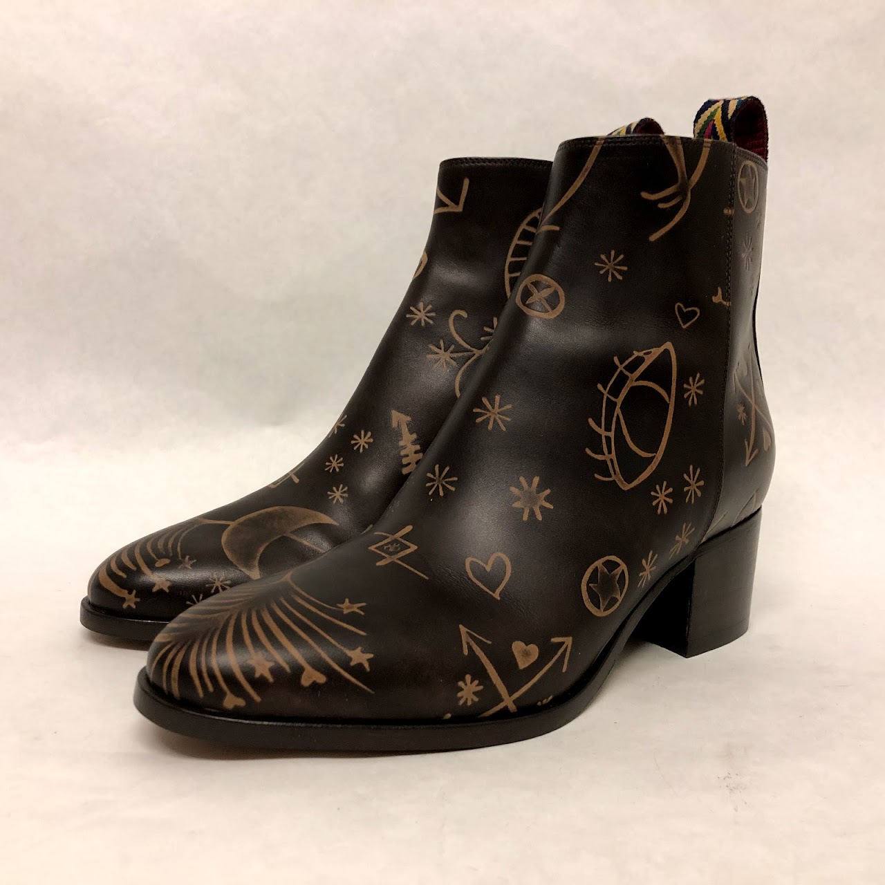 Valentino NEW Celestial Ankle Boots