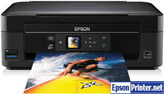 Reset Epson SX430 printer use Epson Waste Ink Pad Counters resetter