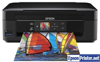 Reset Epson XP-306 printer with Resetter program