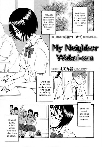 Tonari no Wakui-san | My Neighbor Wakui-san