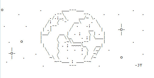 Terra em ASCII Terra em ASCII