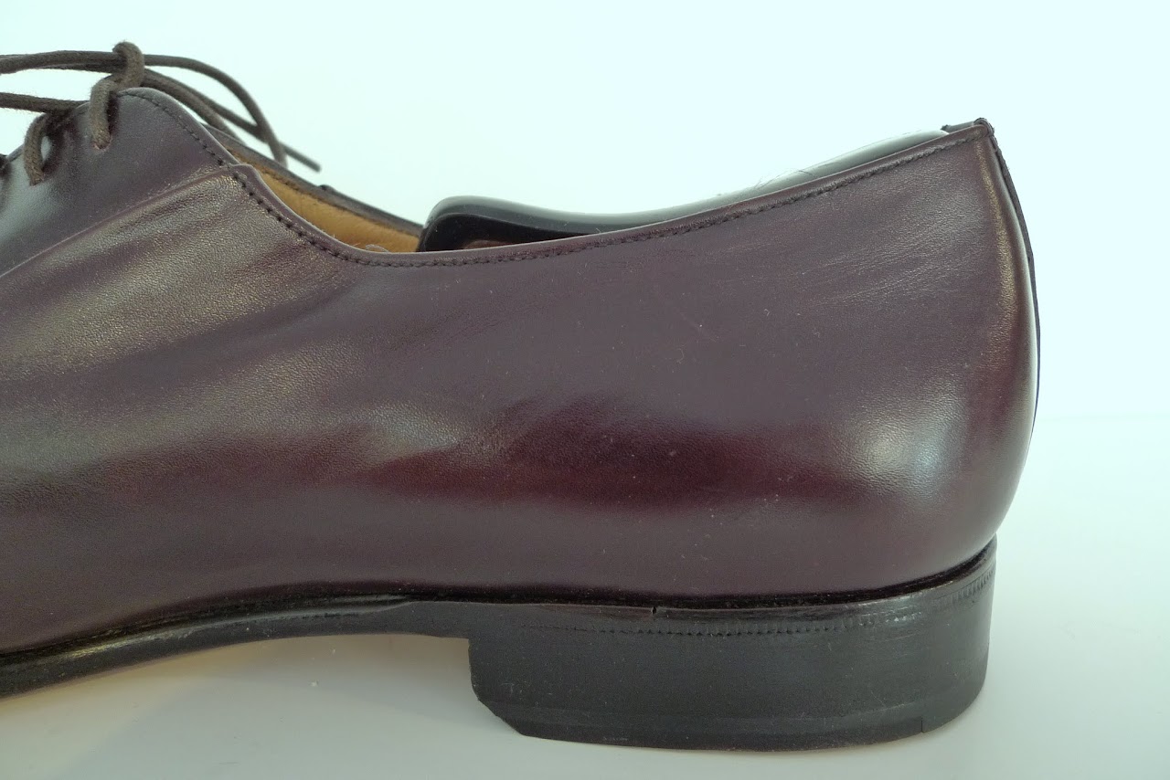 Bruno Magli Burgundy Cap Toes