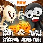 Cover Image of Unduh Stickman Scary Jungle Adventure Game 4.0 APK