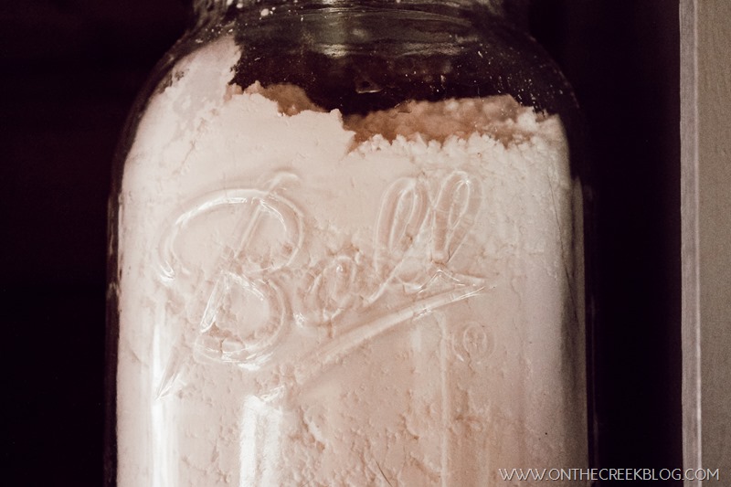 My Mason Jar Baking Supply Makeover | on the creek blog // www.onthecreekblog.com