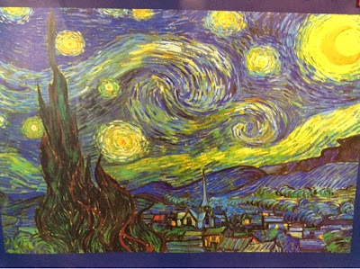 Jen's Teaching Tools: Van Gogh inspired landscape paintings