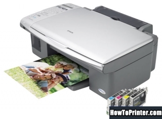 Reset Epson CX5700F printer by Epson Waste Ink Pad Counters resetter