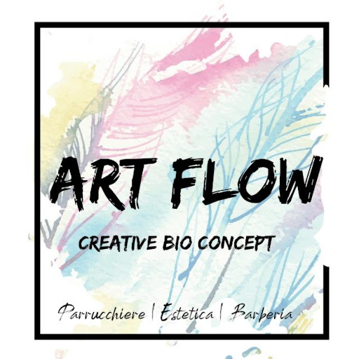 Art Flow Creative Bio Concept logo