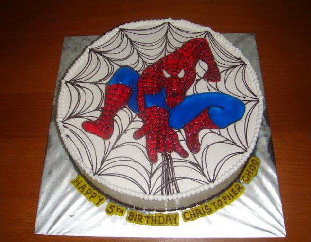 Spiderman Birthday Cakes