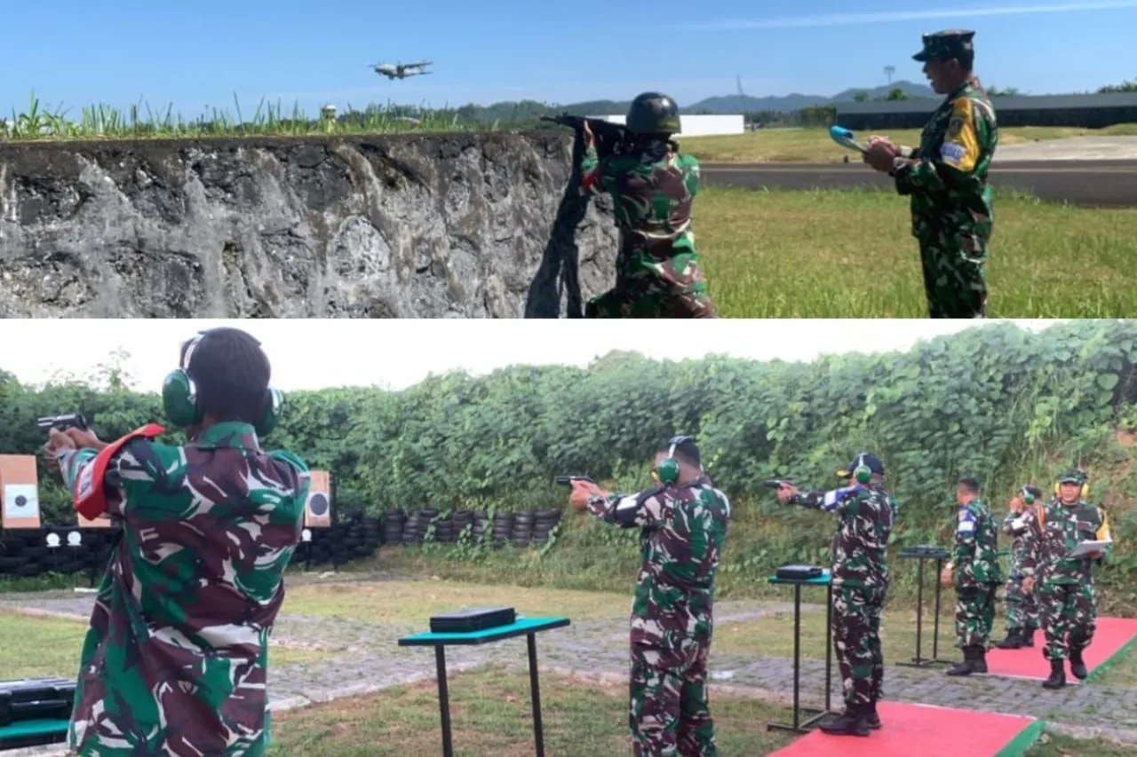 Lanudal Manado melaksanakan penilaian Uji Terampil Gladi Tugas Tempur. (Foto istimewa)