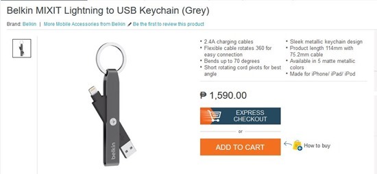 Belkin USB Keychain