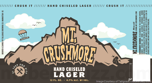 Tallgrass Adding Mt. Crushmore Hand Chiseled Lager