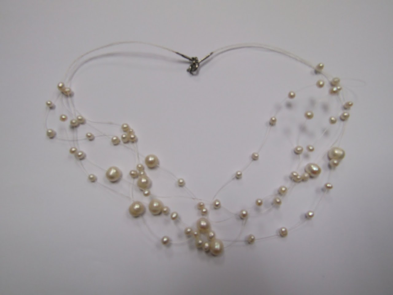 Floating Pearl Necklace