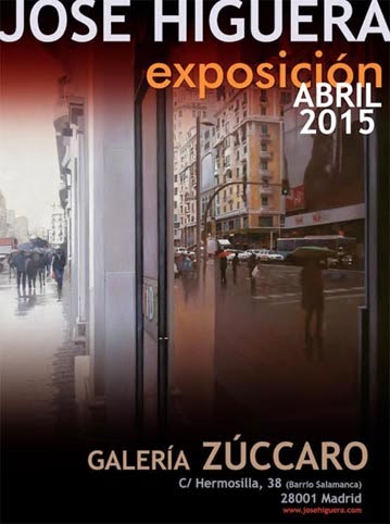 Exposición de pinturas de José Higuera, en Zúcaro