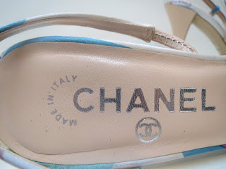 Chanel Slingback Sandals