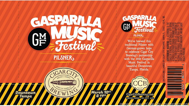 Cigar City - Gasparilla Music Festival Pilsner Cans