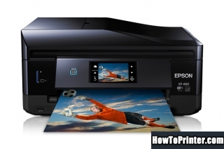 Reset Epson XP-860 printer Waste Ink Pads Counter