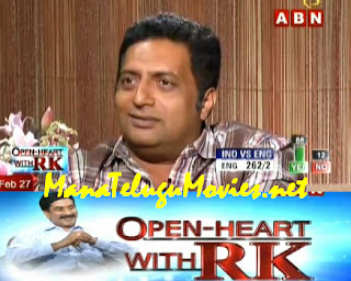 Prakash Raj in Open Heart with RK