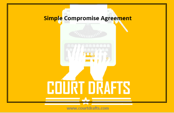 Simple Compromise Agreement