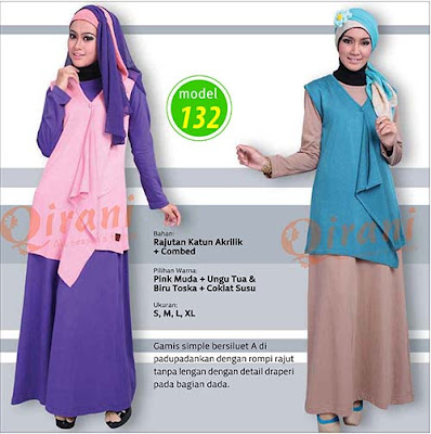 jual gamis qirani surabaya termurah