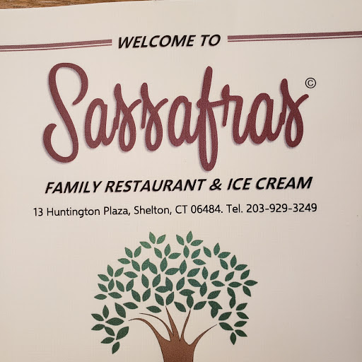 Sassafras Restaurant & Ice Cream logo