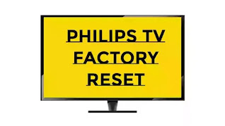 Philips TV Reset