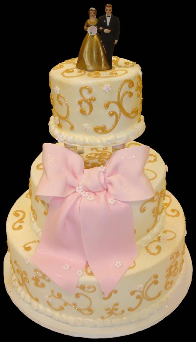 buttercream wedding cake