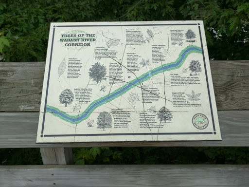 Trees of Wabash River Corridor Plaque