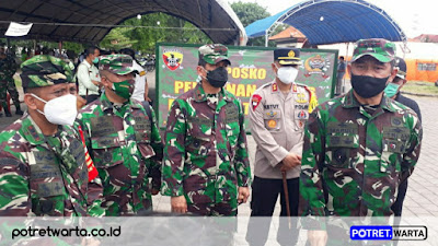 Pangdam IX/Udayana Sidak Dan Kunjungi Posko Pelabuhan Gilimanuk