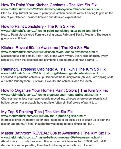 Kim six paint google