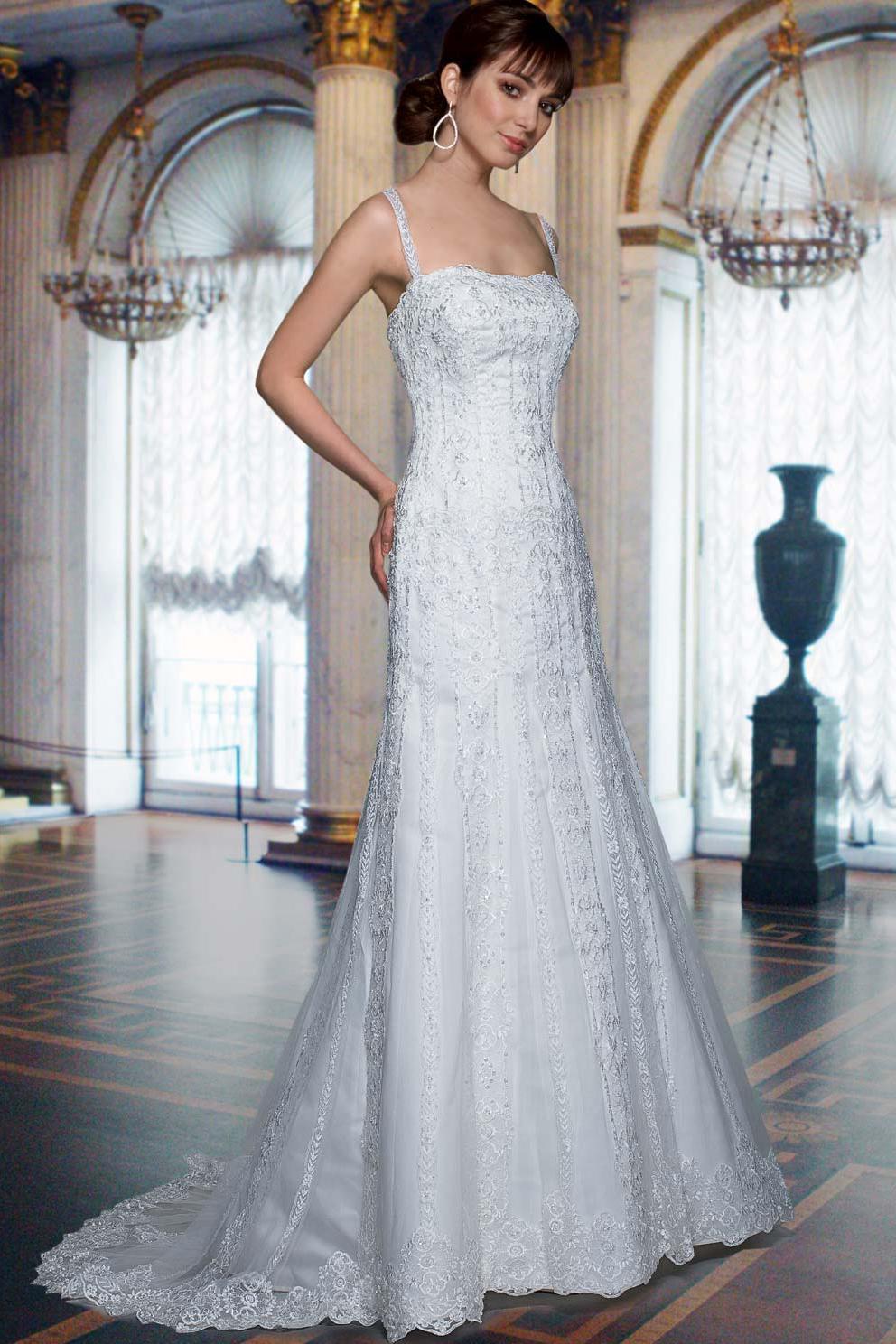 Simple Wedding Gowns lw127