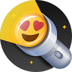 Cover Image of Скачать Emoji smart flashlight  2.1 APK