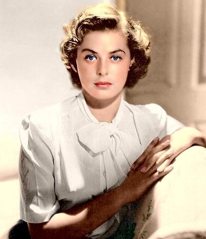 Ingrid Bergman. 16 votes