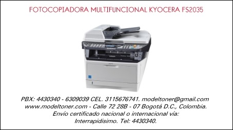 FOTOCOPIADORA MULTIFUNCIONAL KYOCERA FS2035