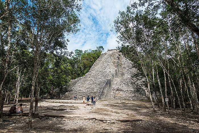 Piramida din Cobá, Mexic