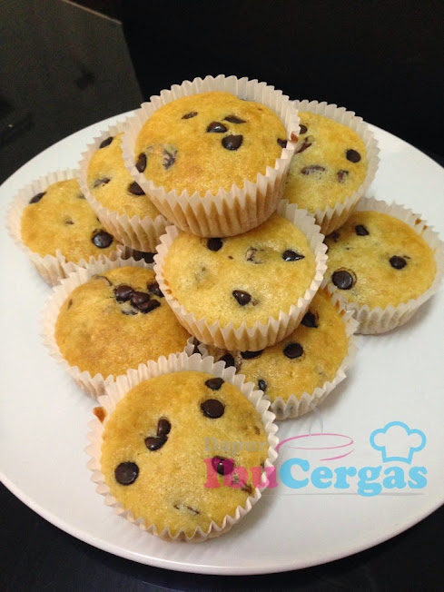 Eggless Fruit Muffin Yang Sedap, Tak Carik Lain Dah!