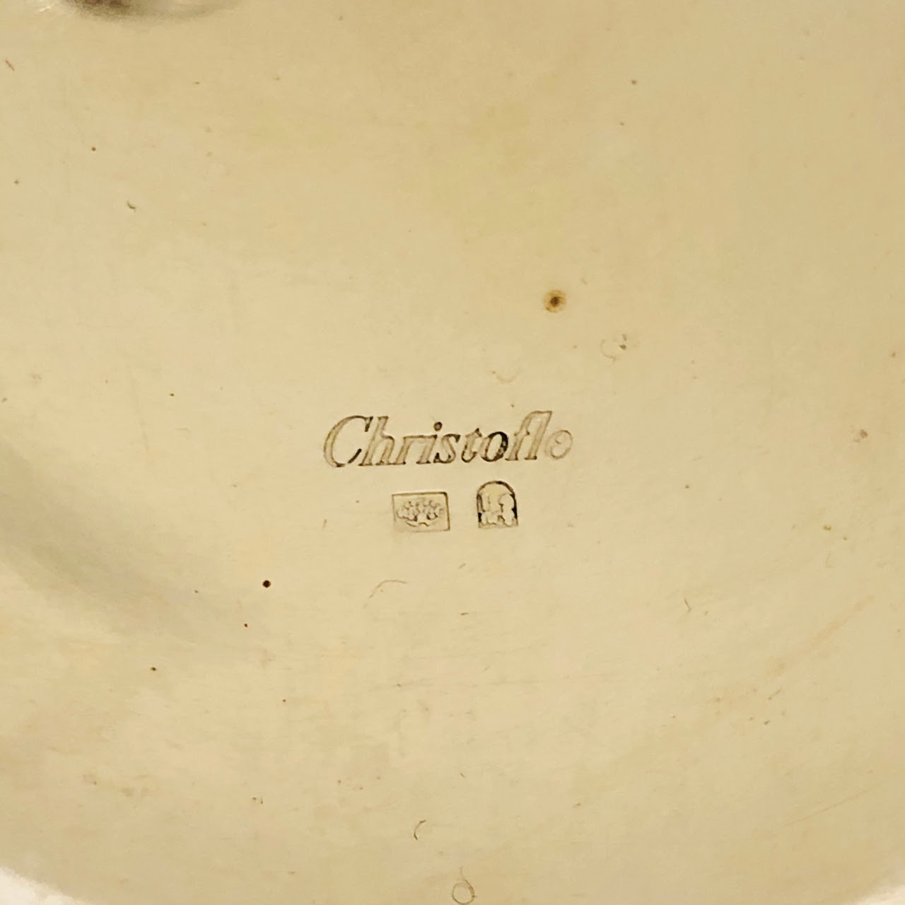 Christofle 3-Part Cocktail/Condiment Server Dish