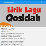 Lirik Lagu Qasidah