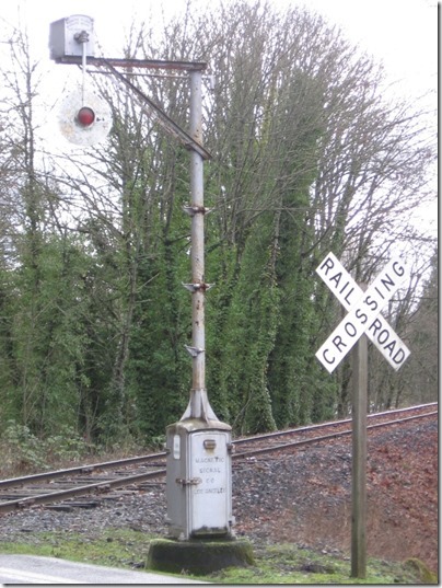 IMG_0685 Magnetic Flagman (Wig-Wag) Signal at Berlin Road in Lebanon, Oregon on January 18, 2006