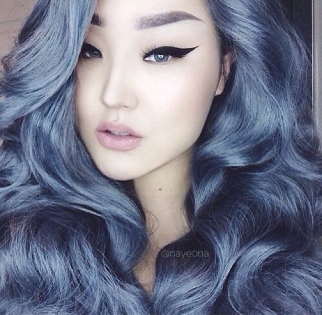 GRACEFUL LIFESTYLE: Denim inspired hair colour